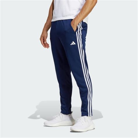 adidas trainingsbroek blauw|adidas essentials broek heren.